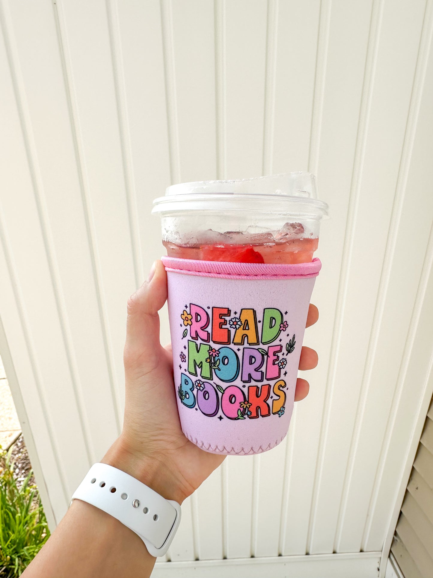 SMALL READ MORE COFFEE SLEEVE