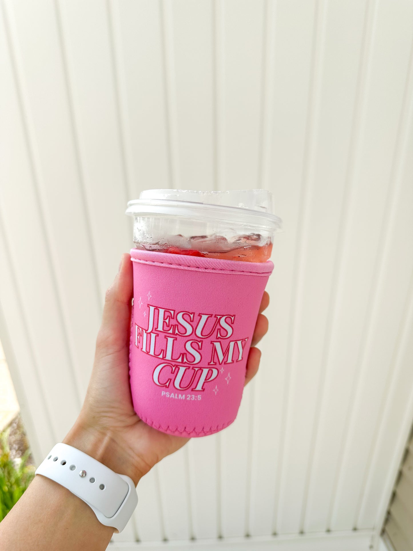 SMALL JESUS COFFEE SLEEVE
