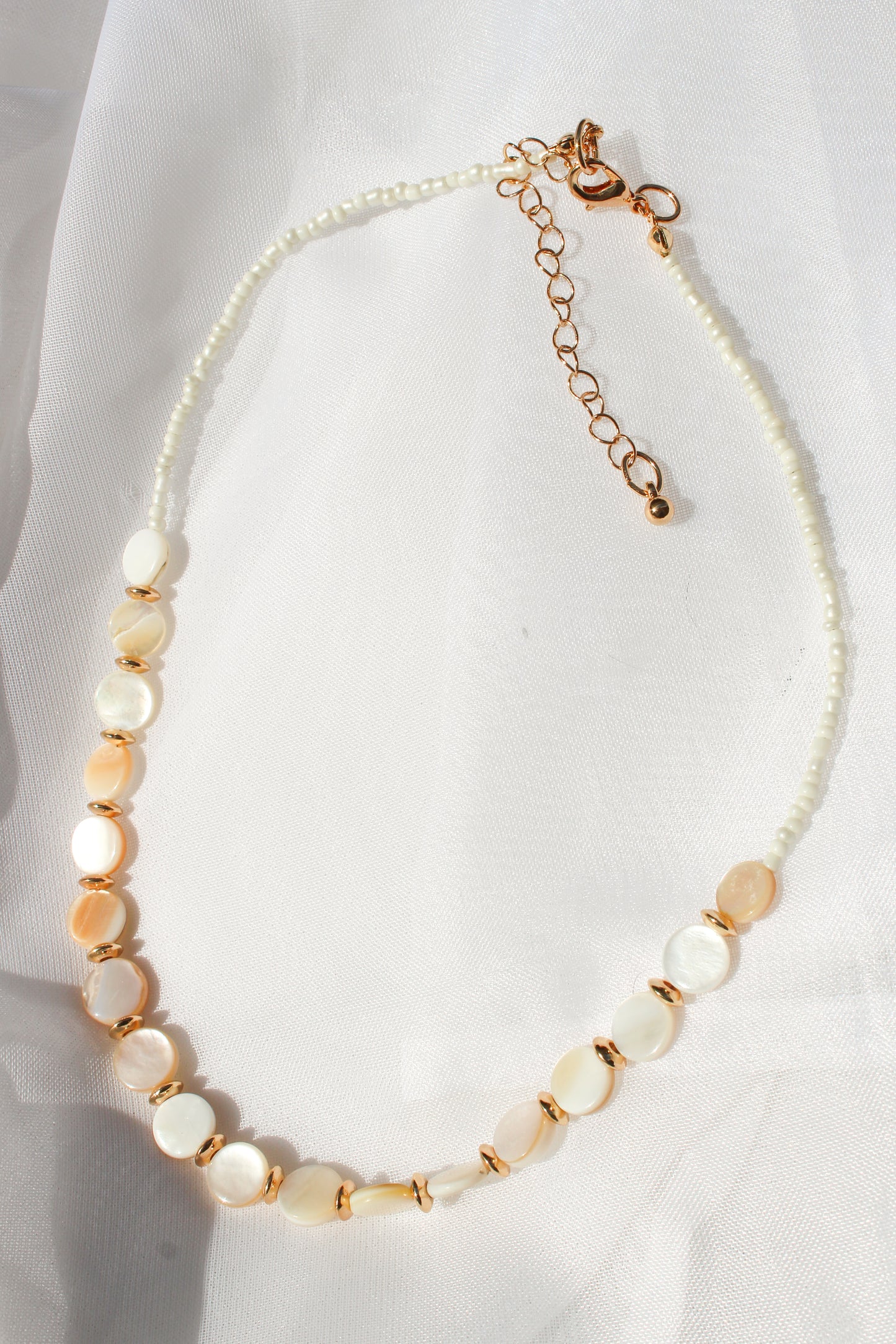 PEARL SPACER NECKLACE