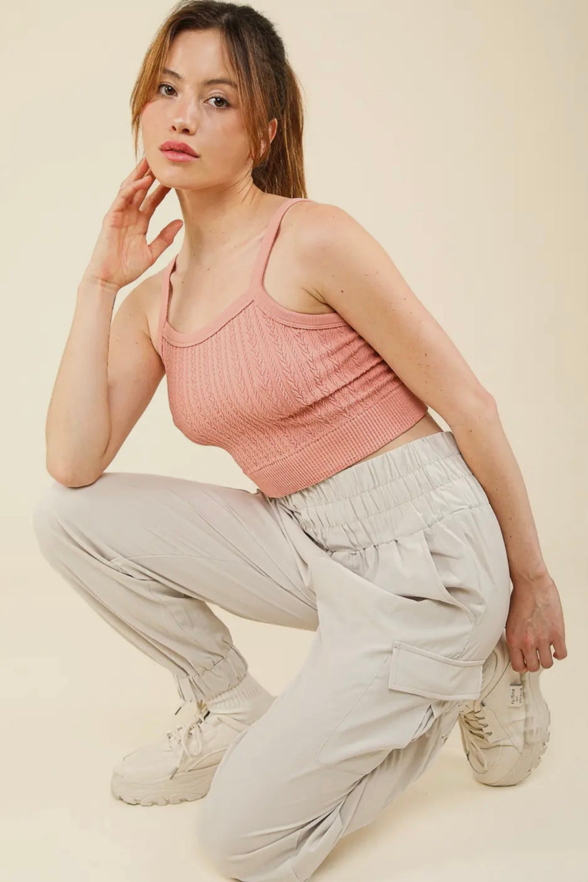 COCONUT HIGH WAISTED JOGGERS