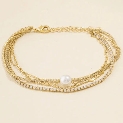 LAYERED TENNIS BRACELET SET