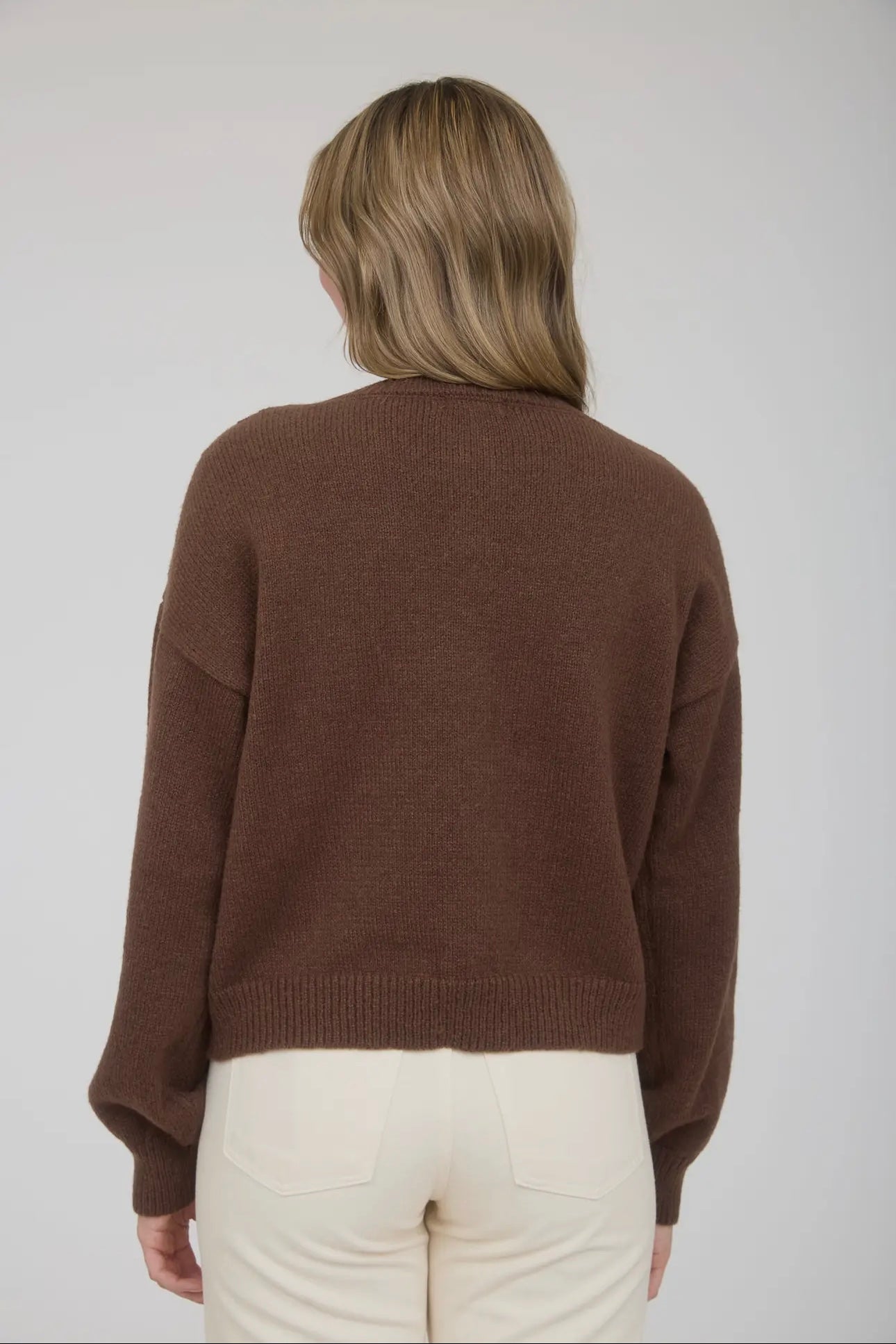 COCOA KNIT TOGGLE CARDIGAN