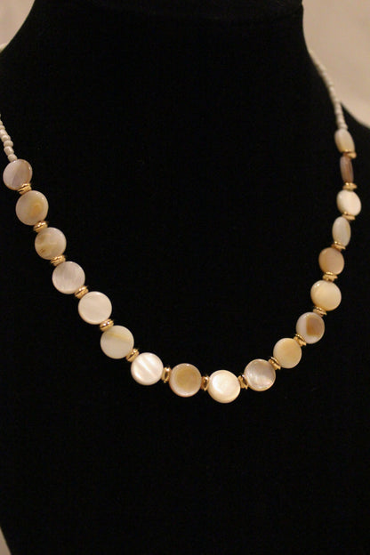 PEARL SPACER NECKLACE
