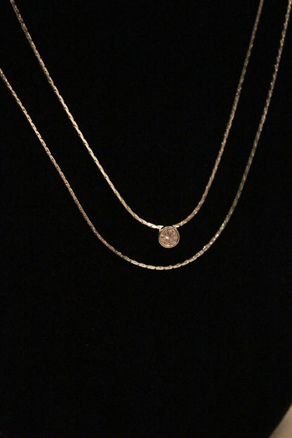 DOUBLE STRAND JEWEL NECKLACE