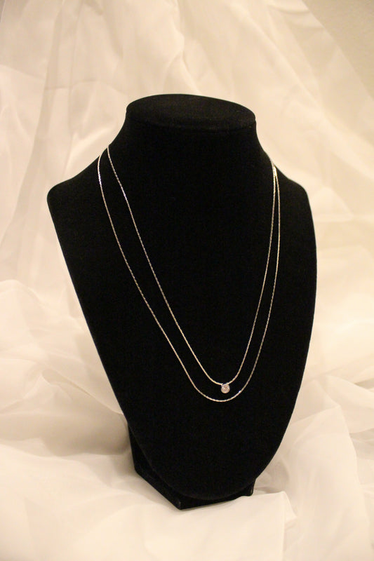 DOUBLE STRAND JEWEL NECKLACE