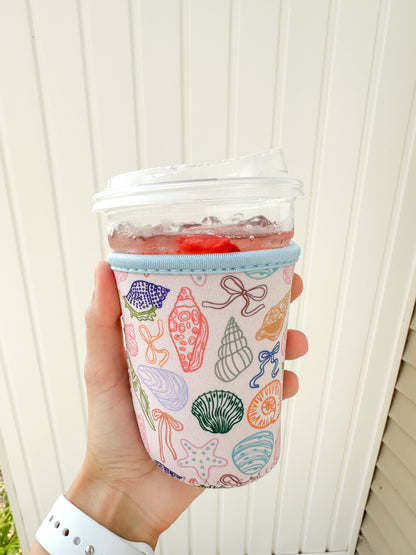 SMALL SEASHELL COFFEE SLEEVE