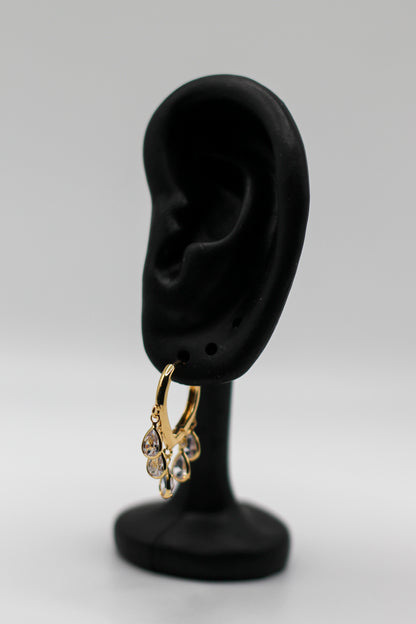 CRYSTAL DANGLE EARRINGS