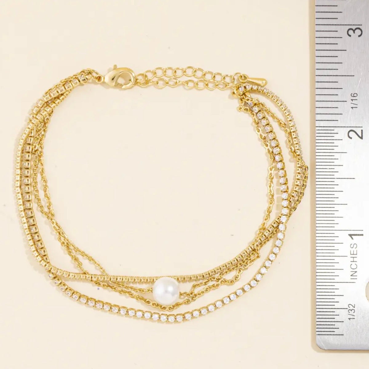 LAYERED TENNIS BRACELET SET