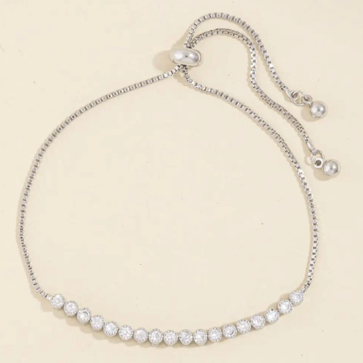 BEZEL TENNIS BRACELET