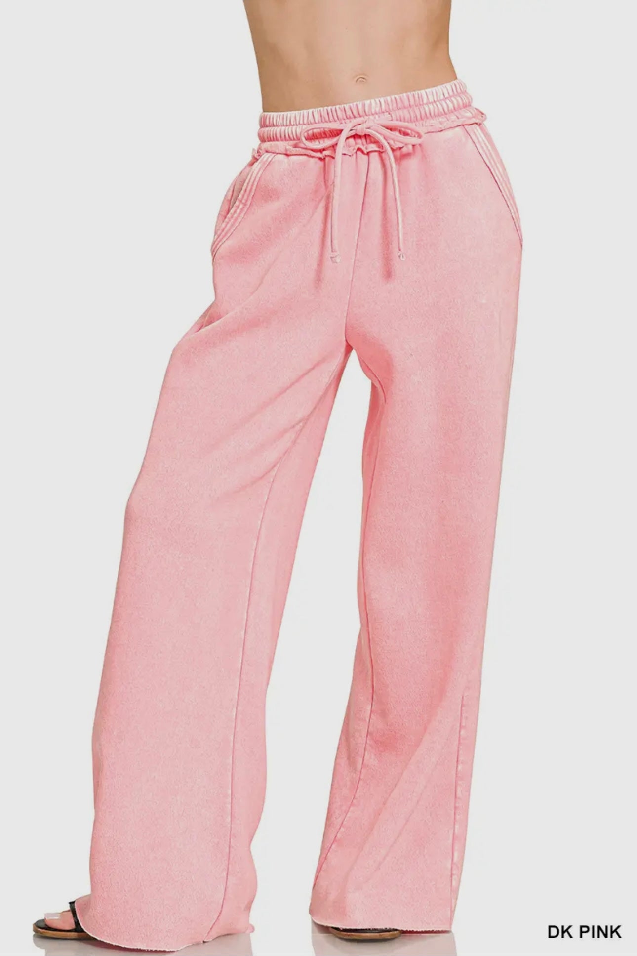 “PINK” FLEECE SWEATPANTS