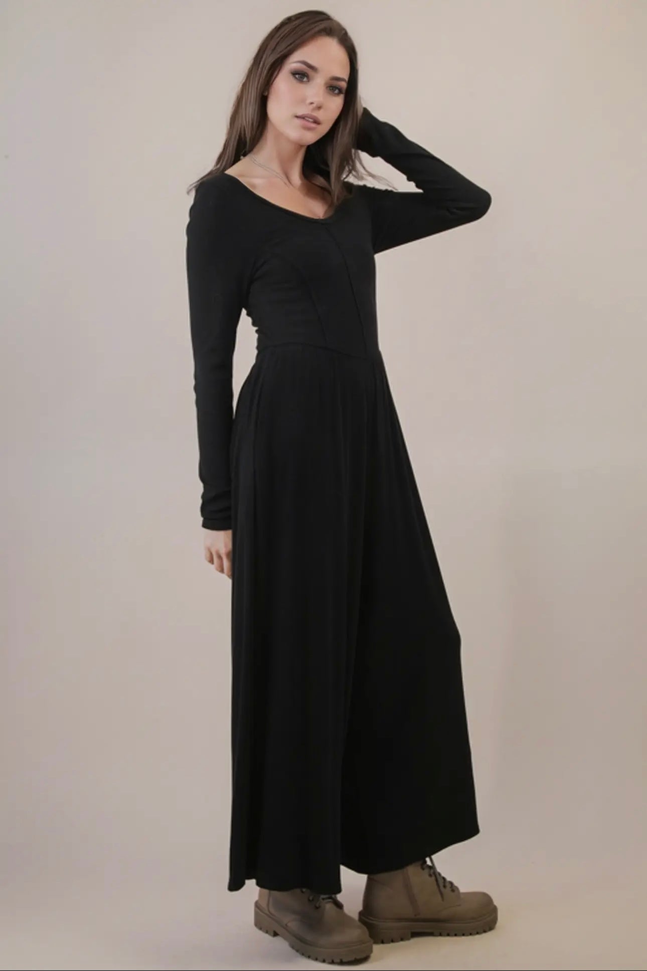 JERSEY KNIT JUMPSUIT