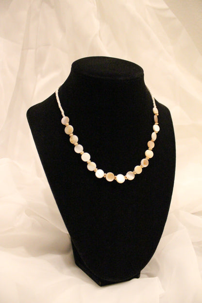 PEARL SPACER NECKLACE