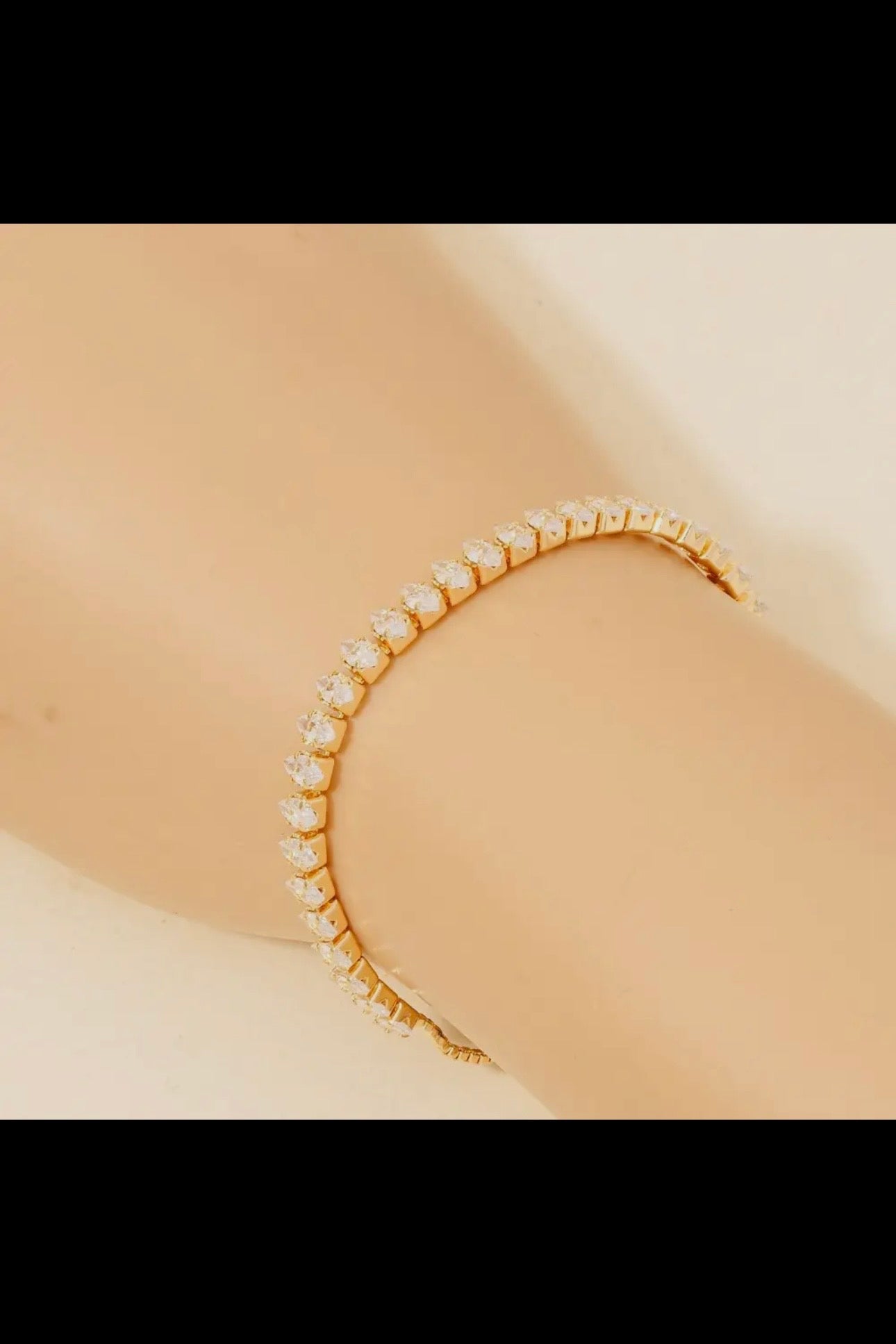 *PREORDER* OVAL GEM ADJUSTABLE TENNIS BRACELET