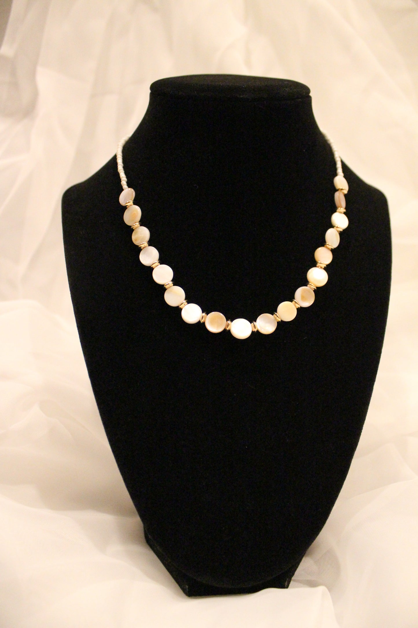 PEARL SPACER NECKLACE