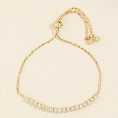 BEZEL TENNIS BRACELET