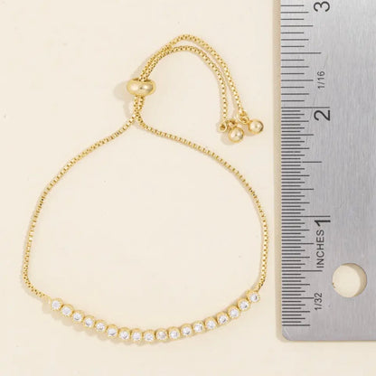 BEZEL TENNIS BRACELET