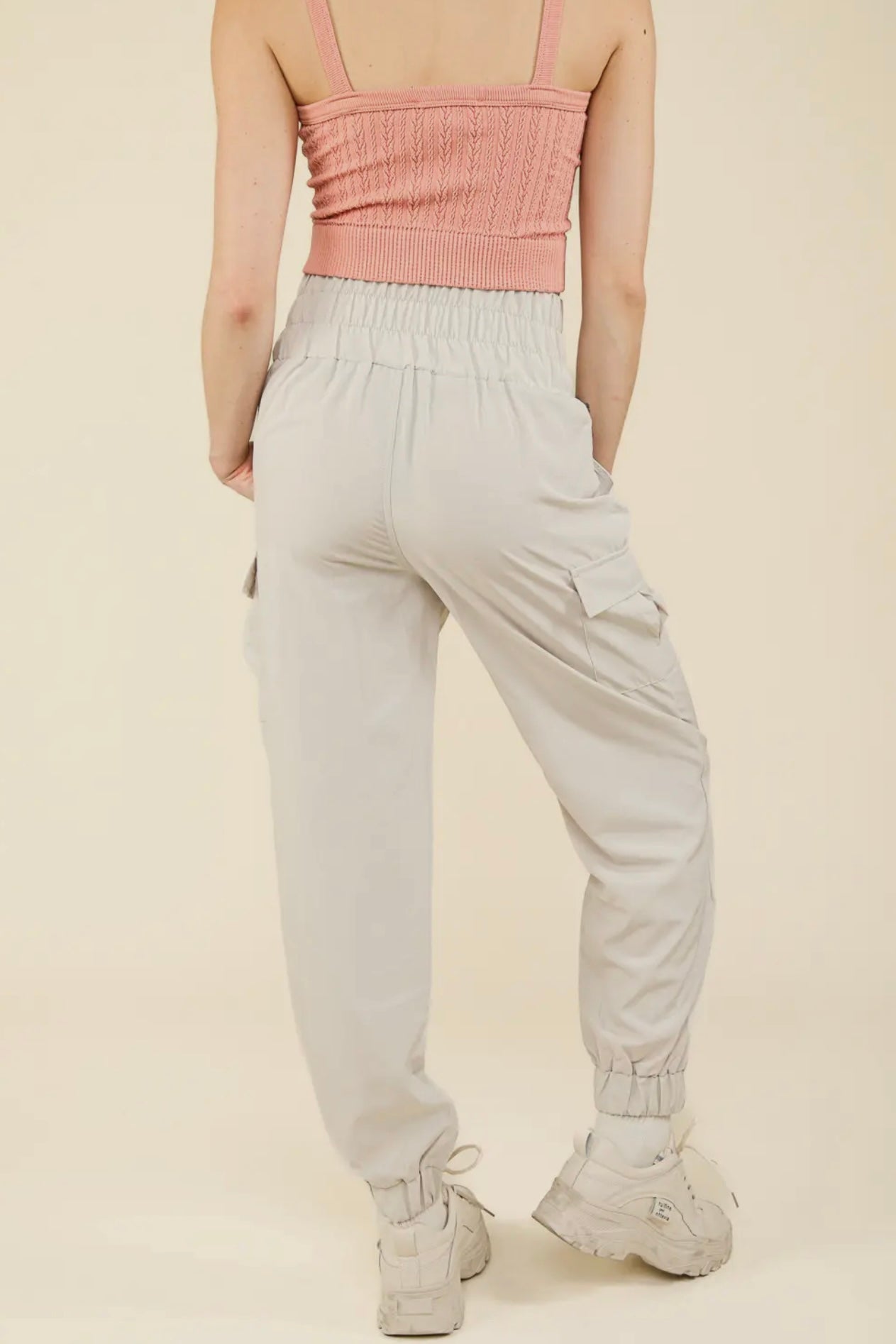 COCONUT HIGH WAISTED JOGGERS