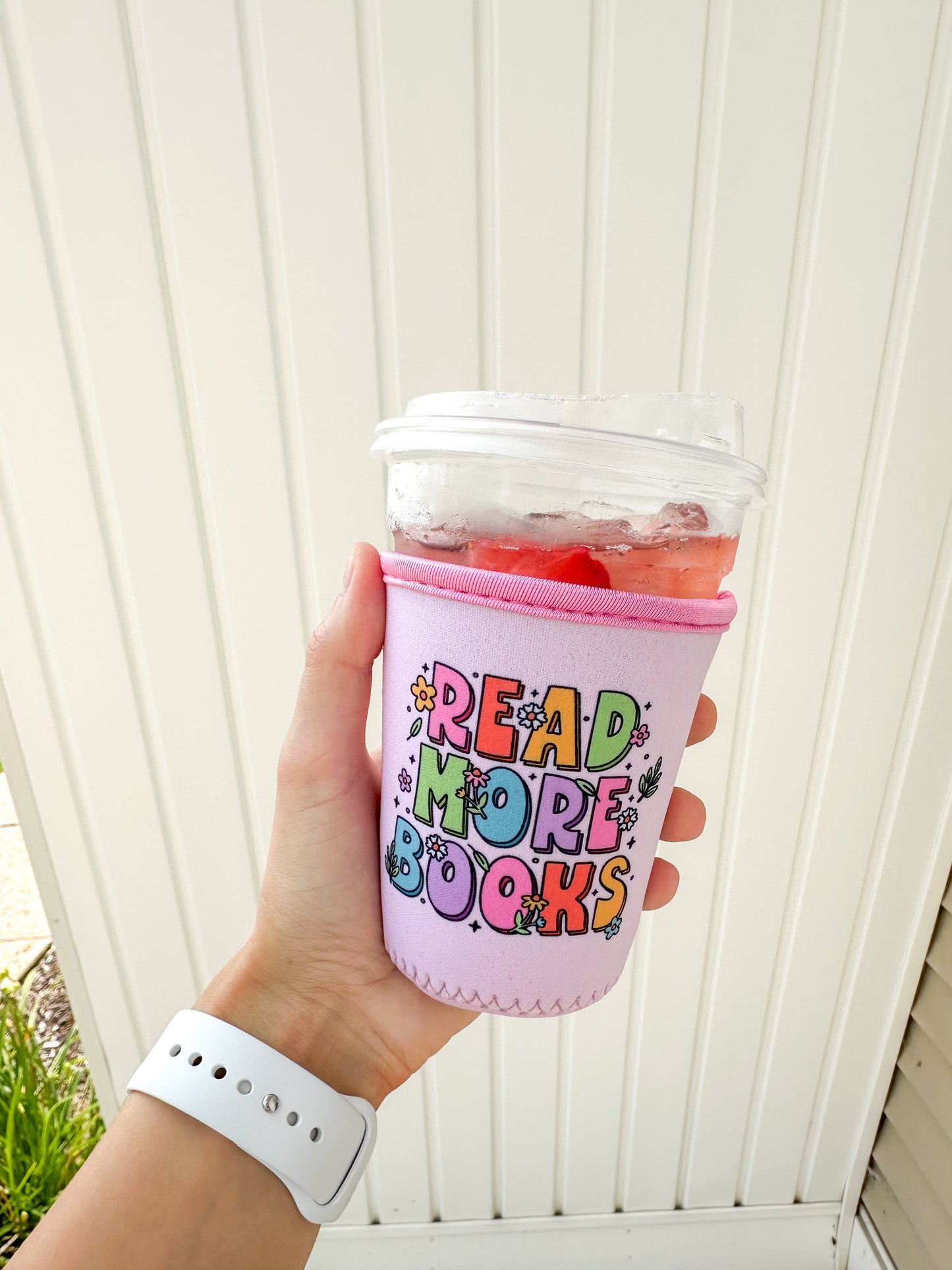 SMALL READ MORE COFFEE SLEEVE