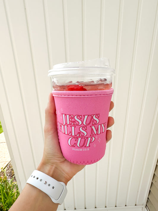 SMALL JESUS COFFEE SLEEVE