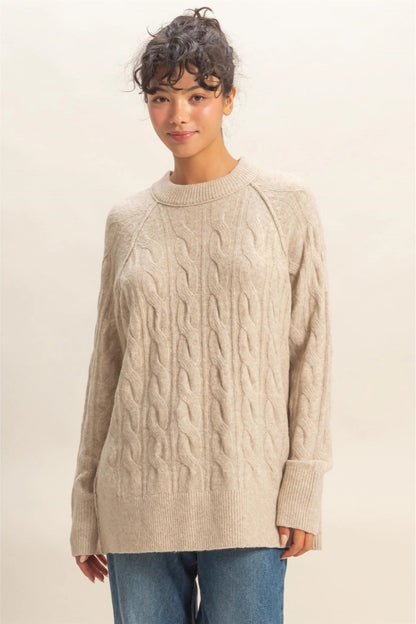 COZY CREAM PULLOVER SWEATER