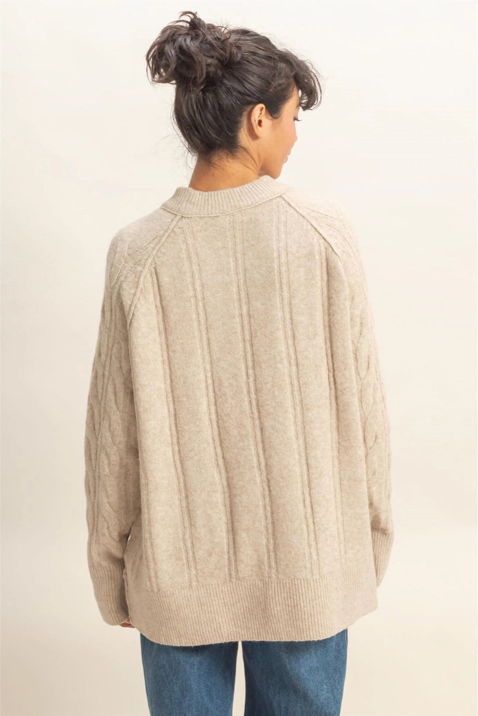 COZY CREAM PULLOVER SWEATER