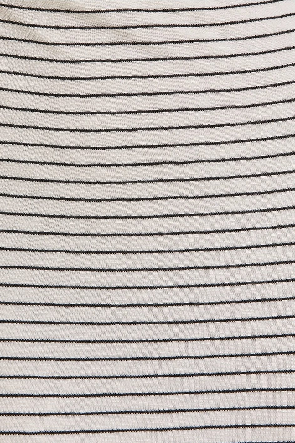 V-NECK SHORT SLEEVE STRIPED DRESS
